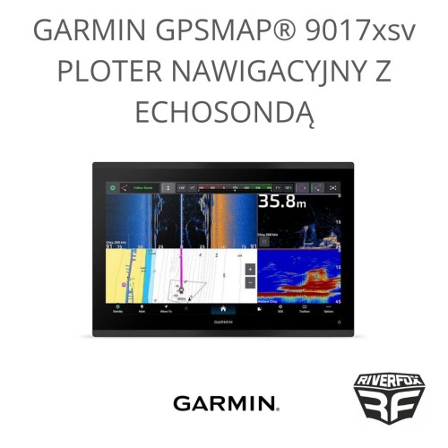 Garmin GPSMAP 9017xsv ploter nawigacyjny z echosondą