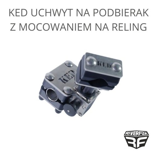 KED uchwyt na podbierak z mocowaniem na reling