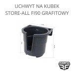 UCHWYT NA KUBEK STORE-ALL GRAFITOWY