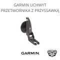 Garmin uchwyt przetwornika z przyssawką