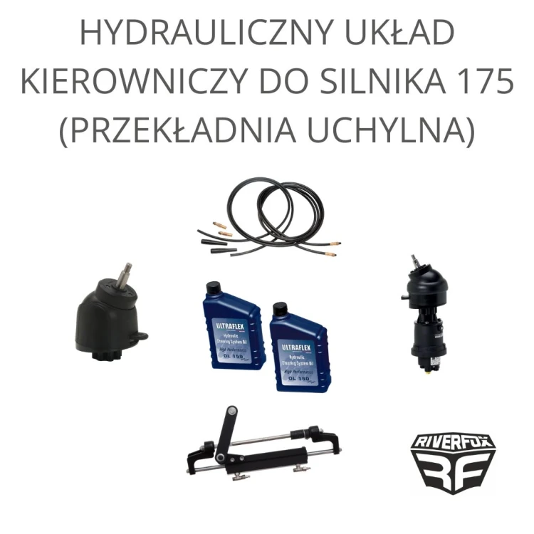 Hydrauliczny układ kierowniczy do silnika 175 KM Ultraflex