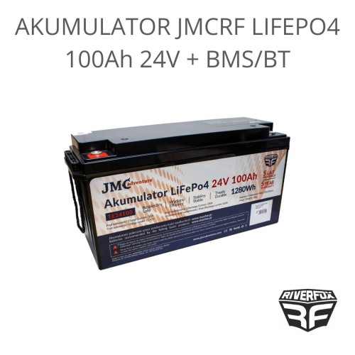 Akumulator JMCRF LIFEPO4 100Ah 24V