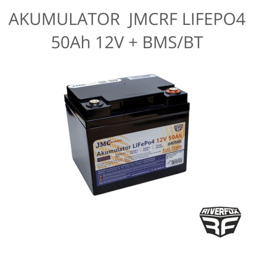Akumulator JMCRF LIFEPO4 50Ah 12V