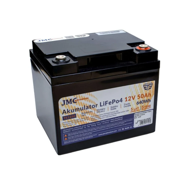 Akumulator JMCRF LIFEPO4 50Ah 12V