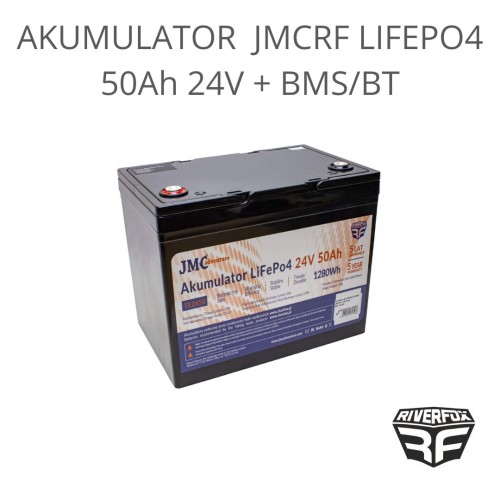 Akumulator JMCRF LIFEPO4 50Ah 24V