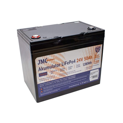 Akumulator JMCRF LIFEPO4 50Ah 24V