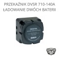 Przekaźnik DVSR 710-140A ładowanie dwóch baterii