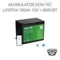 Akumulator Kon-Tec LIFEPO4 100Ah 12V + BMS/BT
