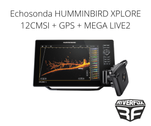 Echosonda HUMMINBIRD XPLORE 12CMSI + GPS + MEGA LIVE2