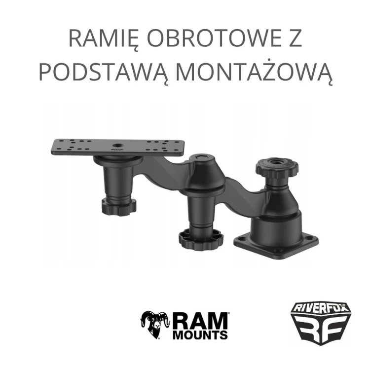 Ramię obrotowe z podstawą montażową Ram Mounts