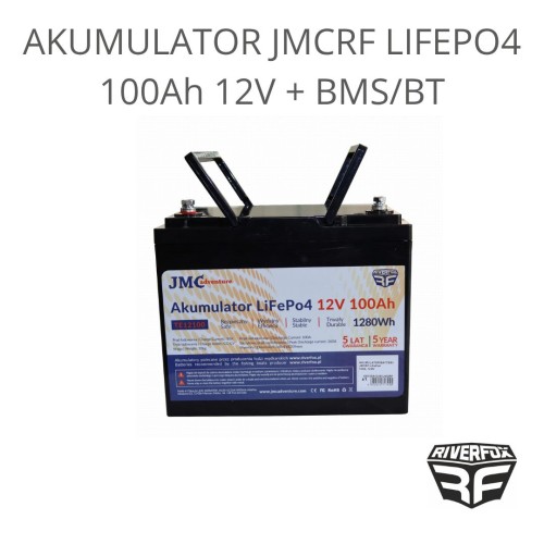 Akumulator LiFePo4 100Ah 12,8V