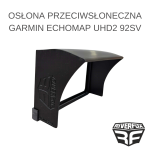 Osłona przeciwsłoneczna GARMIN ECHOMAP UHD2 92sv