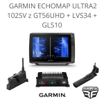 GARMIN ECHOMAP ULTRA 2 102sv, GT56UHD+LVS34, GLS10 PROMOCJA