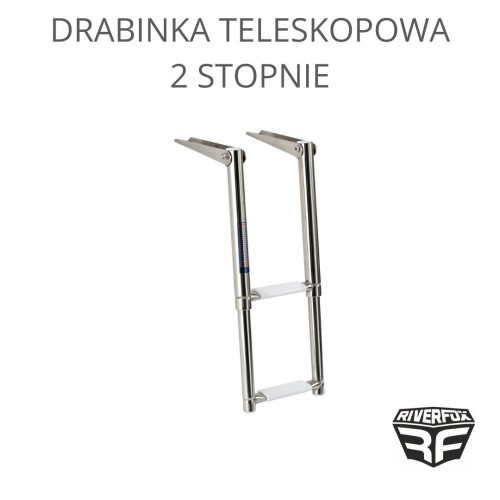 Drabinka teleskopowa 2 stopnie