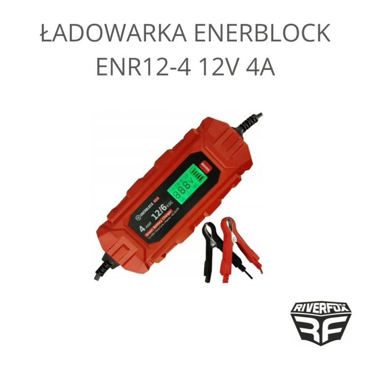 Ładowarka prostownik Enerblock 12V 4A